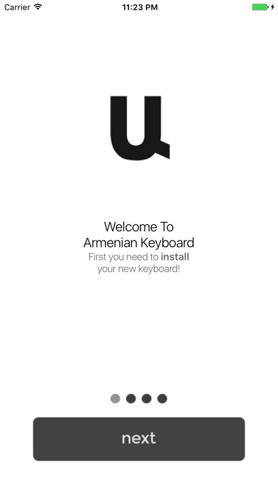 Emulate iPhone app Armenian Keyboard Extension using MyAndroid Emulate iPhone app Armenian Keyboard Extension using MyAndroid