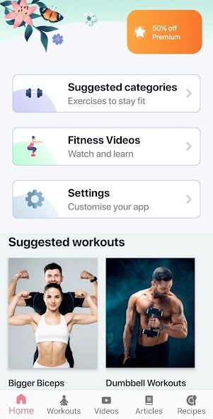 Run android online APK Arm Exercises: Biceps Workout from MyAndroid or emulate Arm Exercises: Biceps Workout using MyAndroid