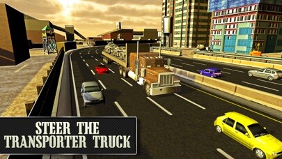 Emulate iPhone app Armored Vehicles Transporter – Cargo truck sim using MyAndroid