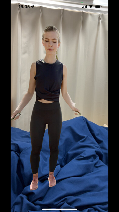Emulate iPhone app ARMotion - Person Motion AR using MyAndroid