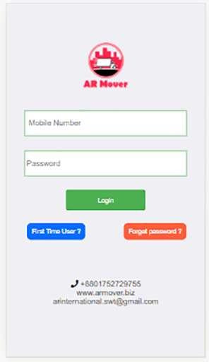 Run android online APK AR Mover from MyAndroid or emulate AR Mover using MyAndroid