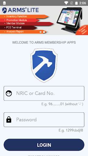 Run android online APK ARMS Mobile Membership from MyAndroid or emulate ARMS Mobile Membership using MyAndroid