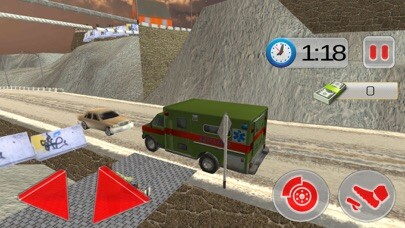 Emulate iPhone app Army Ambulance Rescue Sim using MyAndroid