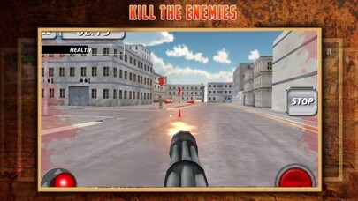 Emulate iPhone app Army Battle Gun using MyAndroid