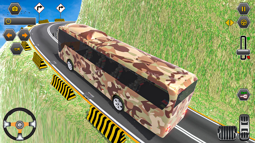 Run android online APK Army Bus Driving Games 3D from MyAndroid or emulate Army Bus Driving Games 3D using MyAndroid