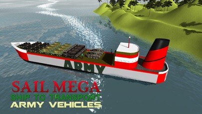 Emulate iPhone app Army Cargo Ship Simulator – Boat sailing game using MyAndroid Emulate iPhone app Army Cargo Ship Simulator – Boat sailing game using MyAndroid