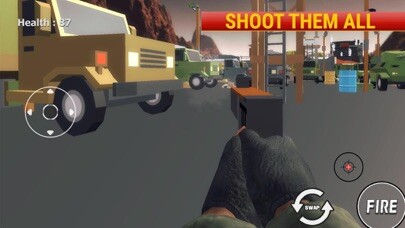 Emulate iPhone app Army Combat: Survival Shooter using MyAndroid