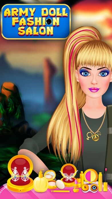 Emulate Android APK Army Doll Fashion Salon