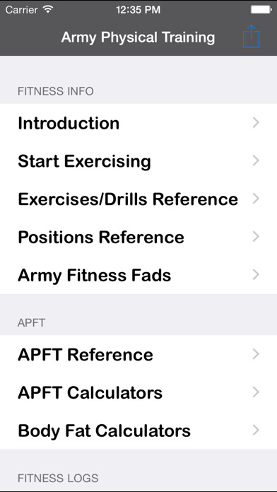 Emulate iPhone app Army Fitness using MyAndroid Emulate iPhone app Army Fitness using MyAndroid