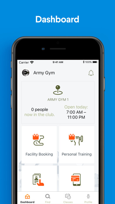 Emulate iPhone app Army Gym using MyAndroid