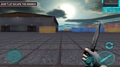 Emulate iPhone app Army Infiltrate Mafia Base using MyAndroid