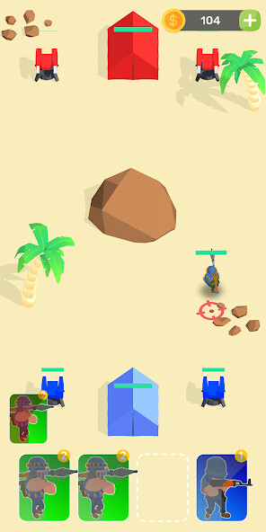 Run android online APK Army Merge from MyAndroid or emulate Army Merge using MyAndroid