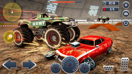 Run android online APK Army Monster Truck Demolition from MyAndroid or emulate Army Monster Truck Demolition using MyAndroid