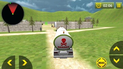 Emulate iPhone app Army Oil Truck Adventure Pro using MyAndroid