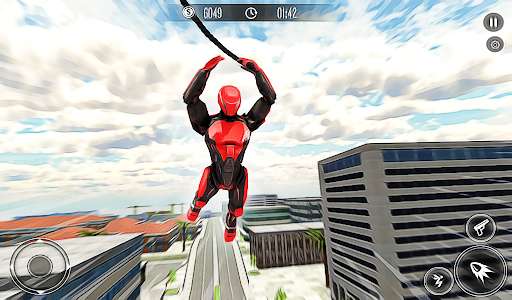 Run android online APK Army robot flying hero: Mafia city crime simulator from MyAndroid or emulate Army robot flying hero: Mafia city crime simulator using MyAndroid