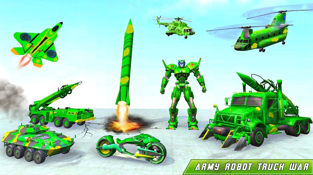Run android online APK Army Robot Truck War from MyAndroid or emulate Army Robot Truck War using MyAndroid