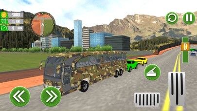 Emulate iPhone app Army Transport Bus Drive Game using MyAndroid Emulate iPhone app Army Transport Bus Drive Game using MyAndroid
