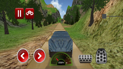 Emulate iPhone app Army Truck Cargo Transport using MyAndroid