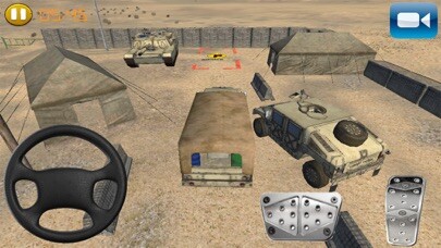 Emulate iPhone app Army Trucks Emergency Parking : Battle-Ground  Rumble. Play Real Redline Game using MyAndroid