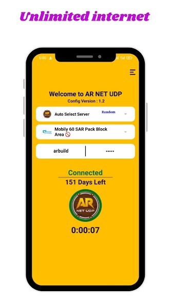 Run android online APK AR NET UDP Fast  Secure from MyAndroid or emulate AR NET UDP Fast  Secure using MyAndroid