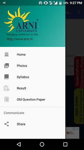 Run android online APK Arni University EducationHub from MyAndroid or emulate Arni University EducationHub using MyAndroid Run android online APK Arni University EducationHub from MyAndroid or emulate Arni University EducationHub using MyAndroid