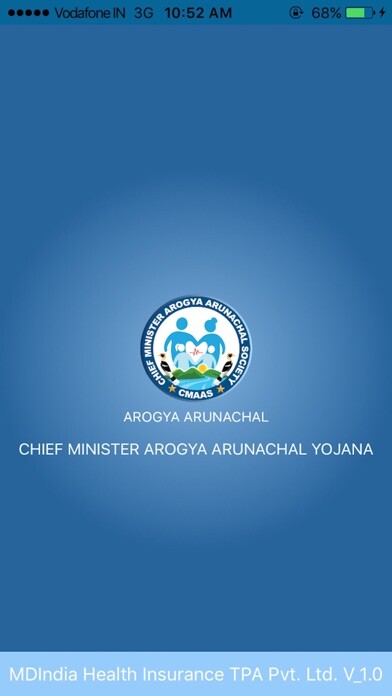 Emulate iPhone app Arogya Arunachal using MyAndroid Emulate iPhone app Arogya Arunachal using MyAndroid