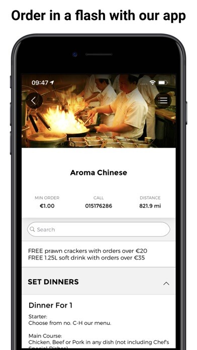 Emulate iPhone app Aroma Chinese App using MyAndroid Emulate iPhone app Aroma Chinese App using MyAndroid
