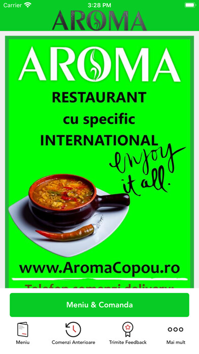 Emulate iPhone app Aroma Copou Vaslui using MyAndroid Emulate iPhone app Aroma Copou Vaslui using MyAndroid