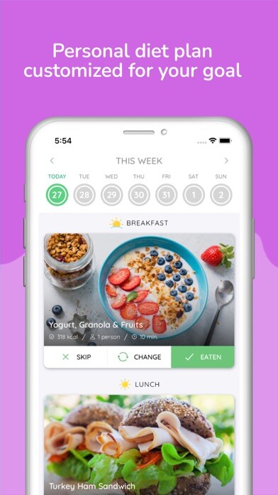 Emulate iPhone app Arono - Meals for weight loss using MyAndroid Emulate iPhone app Arono - Meals for weight loss using MyAndroid