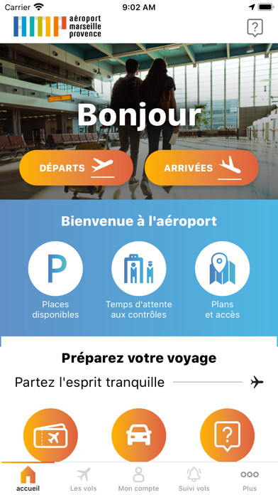 Emulate iPhone app Aéroport MP using MyAndroid Emulate iPhone app Aéroport MP using MyAndroid