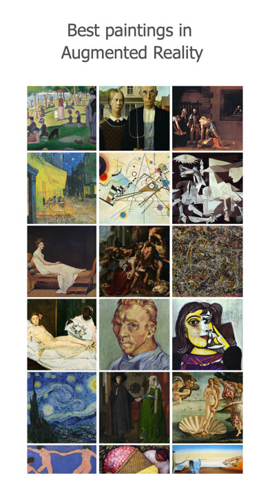 Emulate iPhone app AR Paintings using MyAndroid Emulate iPhone app AR Paintings using MyAndroid