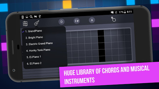 Run android online APK Arpeggiator - Music Pads from MyAndroid or emulate Arpeggiator - Music Pads using MyAndroid