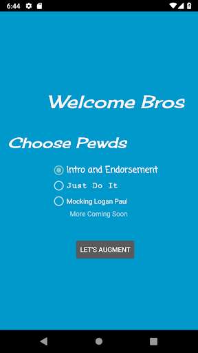 Run android online APK AR Pewds from MyAndroid or emulate AR Pewds using MyAndroid