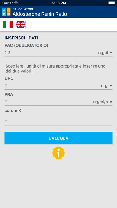 Emulate iPhone app ARR (Aldosterone-Renin Ratio) using MyAndroid Emulate iPhone app ARR (Aldosterone-Renin Ratio) using MyAndroid