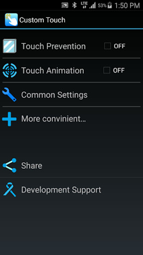 Run android online APK Arrange touch operation freely - Tap Customizer from MyAndroid or emulate Arrange touch operation freely - Tap Customizer using MyAndroid