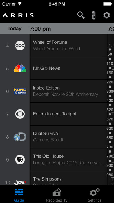 Emulate iPhone app ARRIS Follow Me TV™ using MyAndroid Emulate iPhone app ARRIS Follow Me TV™ using MyAndroid