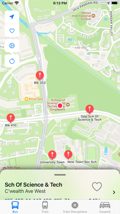 Emulate iPhone app ArrivalSG using MyAndroid