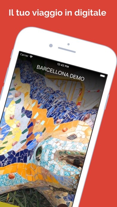 Emulate iPhone app Arrivederci Puglia Travel using MyAndroid