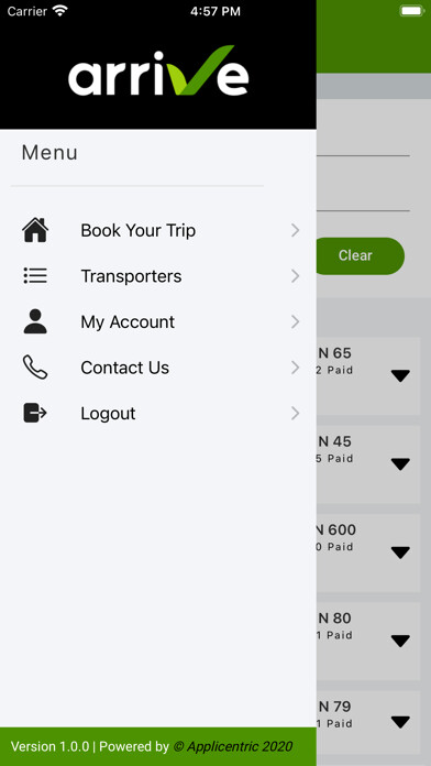 Emulate iPhone app Arrive NG using MyAndroid