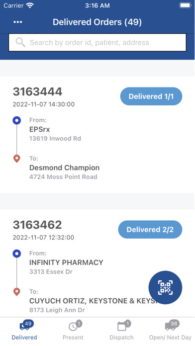 Emulate iPhone app ArriveOnTimeDelivery using MyAndroid Emulate iPhone app ArriveOnTimeDelivery using MyAndroid