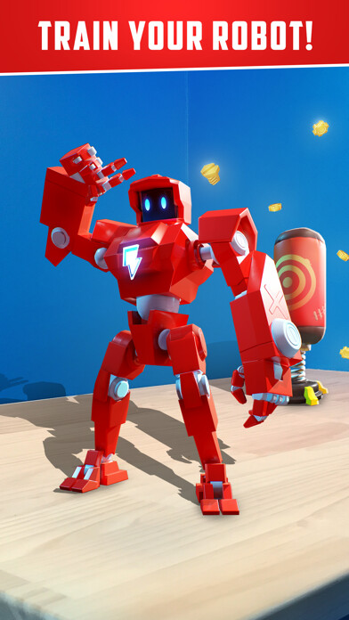 Emulate iPhone app AR Robot using MyAndroid