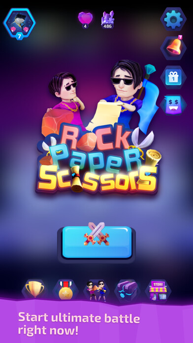 Emulate iPhone app AR Rock-Paper-Scissors using MyAndroid Emulate iPhone app AR Rock-Paper-Scissors using MyAndroid