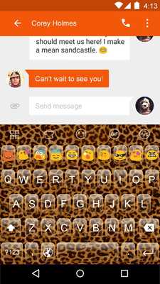 Emulate Android APK Arrogance -Love Emoji Keyboard