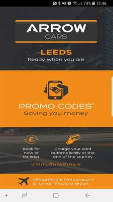 Emulate Android APK Arrow Cars Leeds