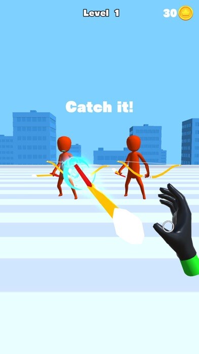 Emulate iPhone app Arrow Catch 3D - action game using MyAndroid Emulate iPhone app Arrow Catch 3D - action game using MyAndroid