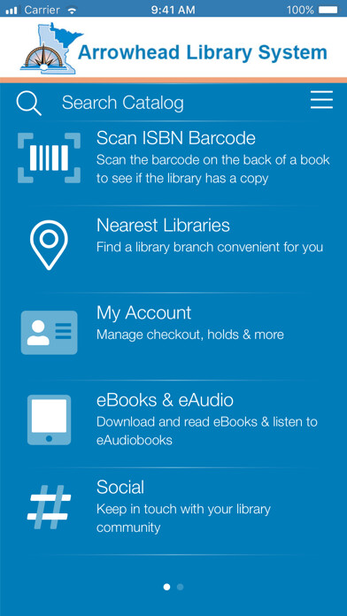 Emulate iPhone app Arrowhead Library System MN using MyAndroid Emulate iPhone app Arrowhead Library System MN using MyAndroid