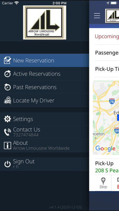 Emulate iPhone app Arrow Limo using MyAndroid Emulate iPhone app Arrow Limo using MyAndroid