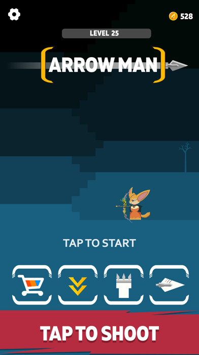 Emulate iPhone app ArrowMan using MyAndroid