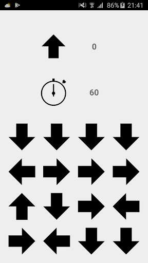 Emulate Android APK Arrows Task