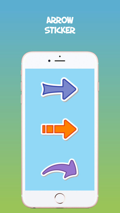 Emulate iPhone app Arrow Stickers! using MyAndroid Emulate iPhone app Arrow Stickers! using MyAndroid